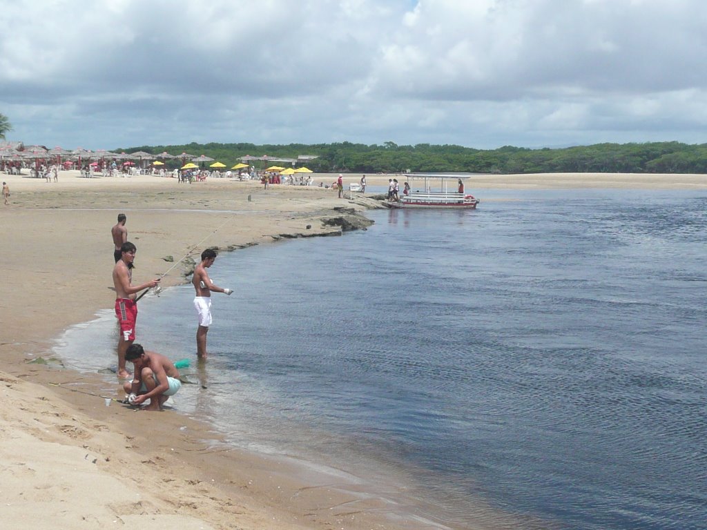 Pescadores - Rio Cocó - Sabiaguaba - Fortaleza - CE - BR by Paulo Targino Moreir…