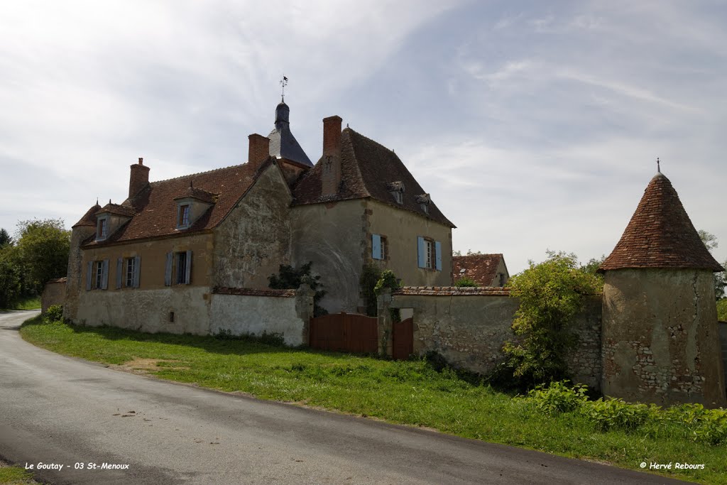 03 St-Menoux - Le Goutay Maison forte 2013 by H. Rebours