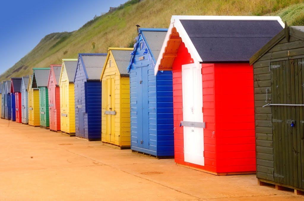 Sheringham Beach Huts by FZappa