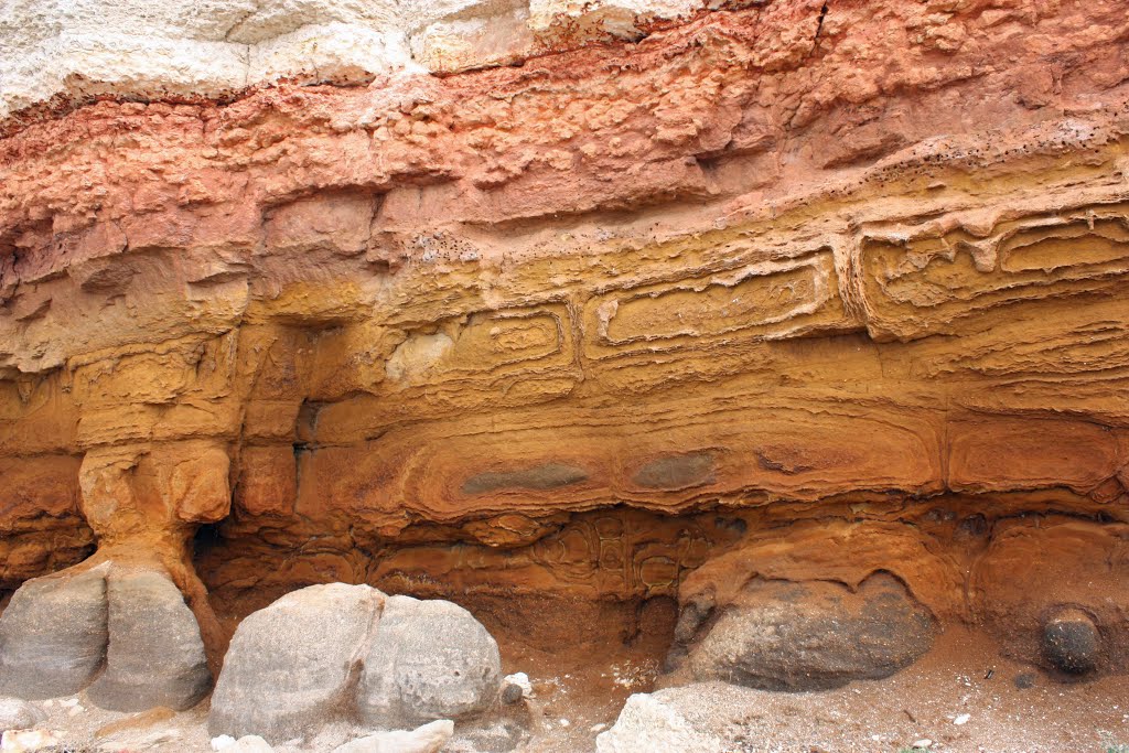 Hunstanton Cliff Structure by FZappa