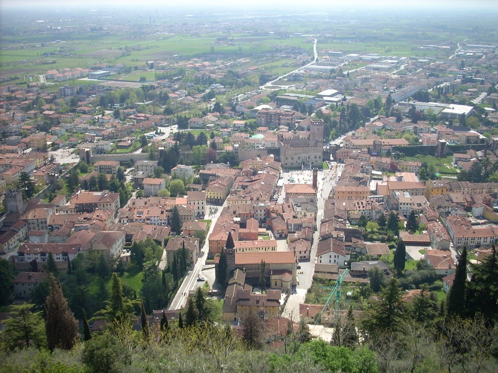 Marostica vista dal castello superiore by Elio Dm