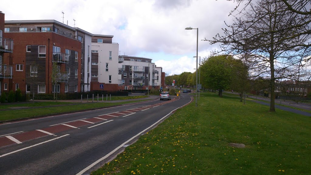 Basingstoke, Popley Way by Michael Boks