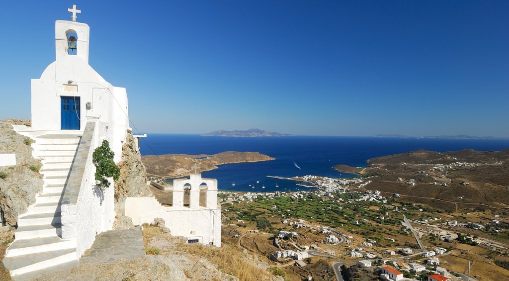 Serifos Chora, July 2007, The Very Top by dzc80