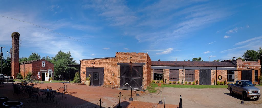 Remains of the Klotz Throwing Company Virginia Silk Mill, Fredericksburg, VA by r.w.dawson