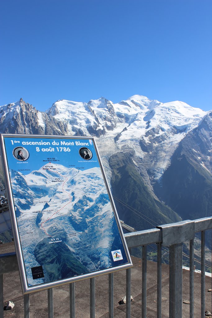 Chamonix (74) 3 septembre 2013. Brévent. Honneur aux courageux qui ont osé les premiers! by nouchetdu38