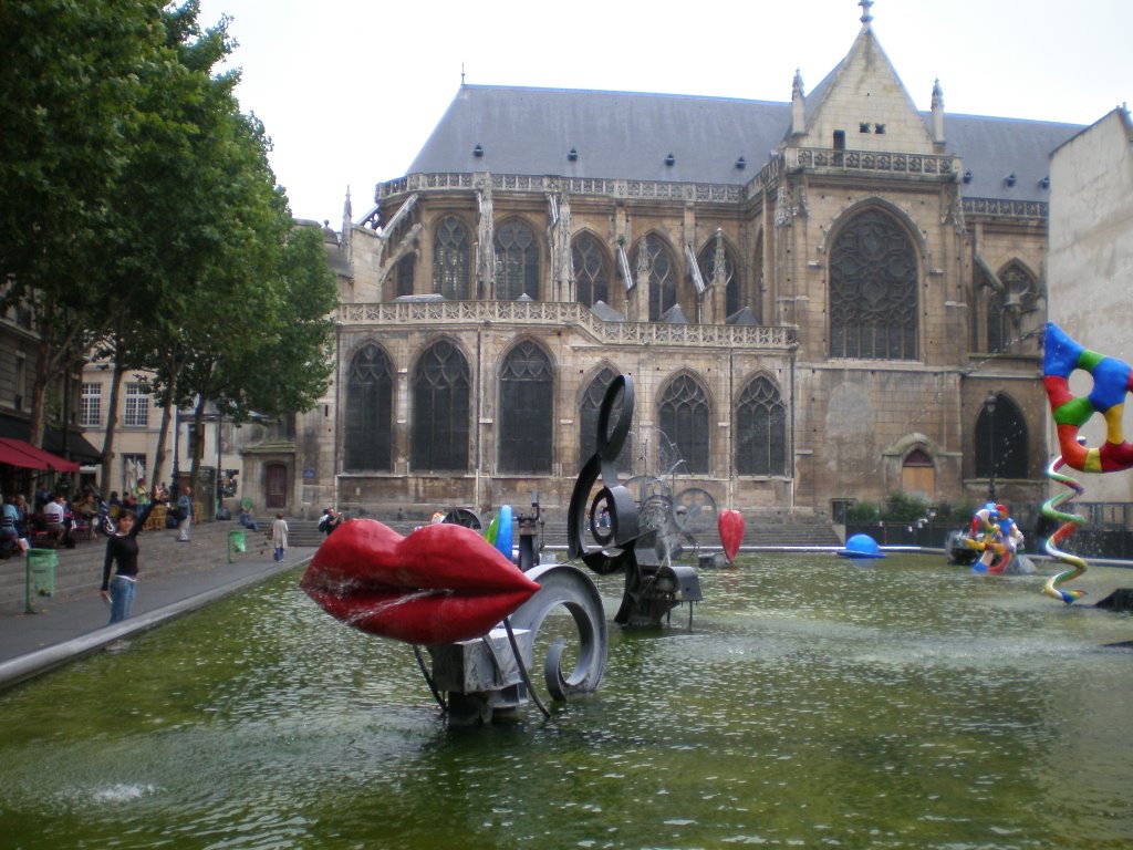 Fontaine des Automates by Efrén Solomonoff