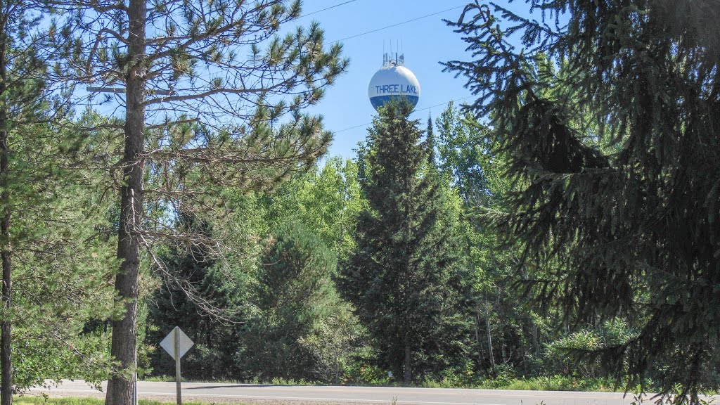 Three Lakes Wisconsin water tower by D200DX