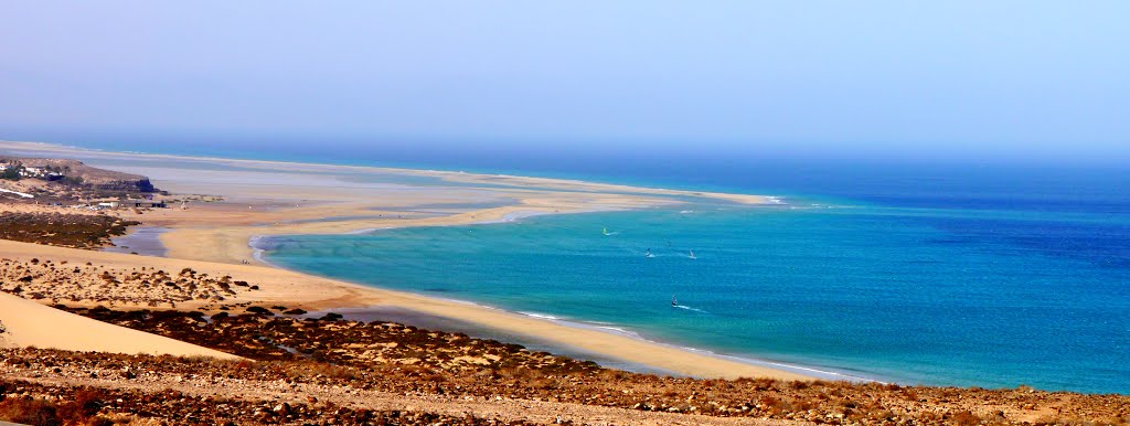 Playa de Sotavento y playa del Risco by harpocarnaval