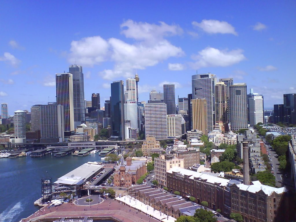 Sydney City Skyline by Trent_Doom