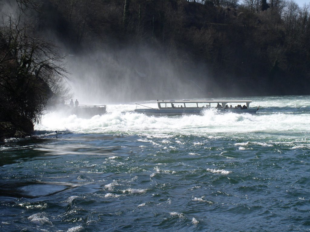 Rheinfall by yvonnexy