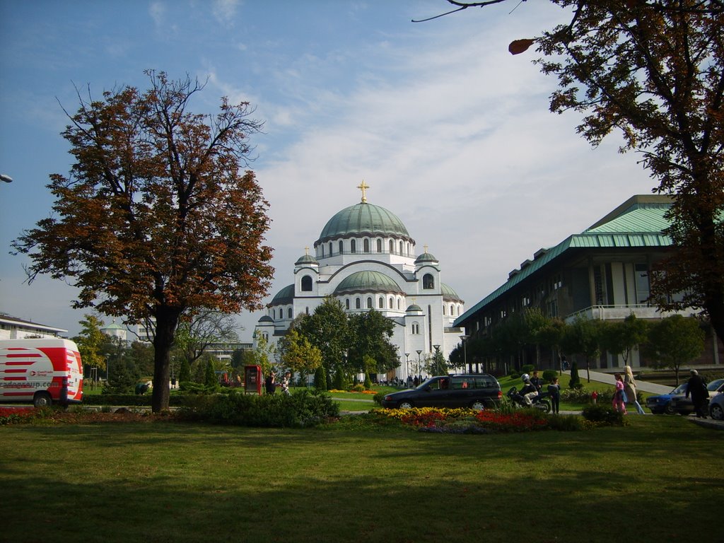 Hram Svetog Save na Vračaru. Beograd. Srbija by bojan_cvele