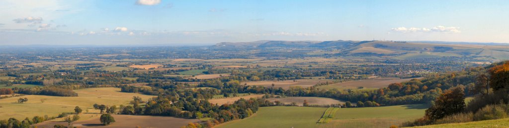 View from Chanctonbury Ring by mjc1