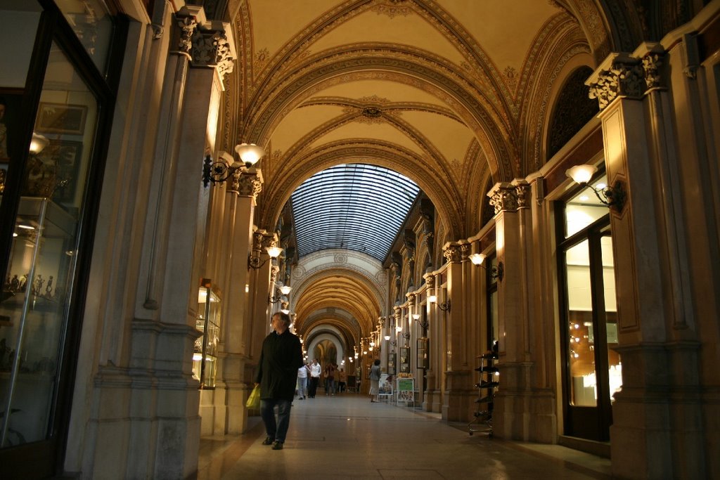 Arches of Freyung Passage, Vienna by MBagyinszky