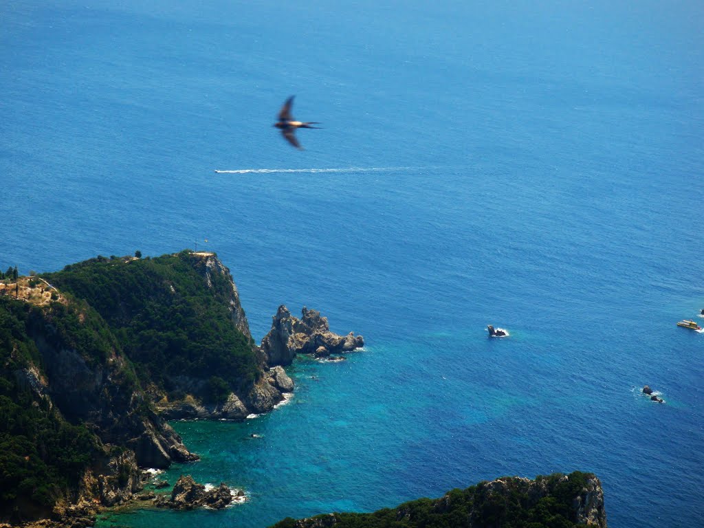 BELLA VISTA, PALEOKASTRITSA, CORFU by Ghiocela