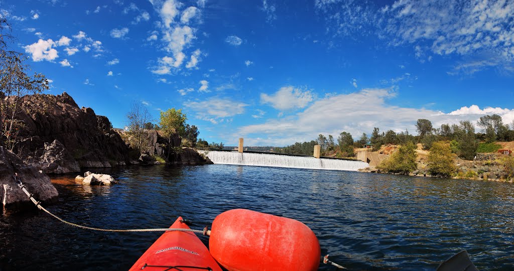 Feather River Salmon and Steelhead Fish Barrier Dam, Oroville, CA by Hank Hansen