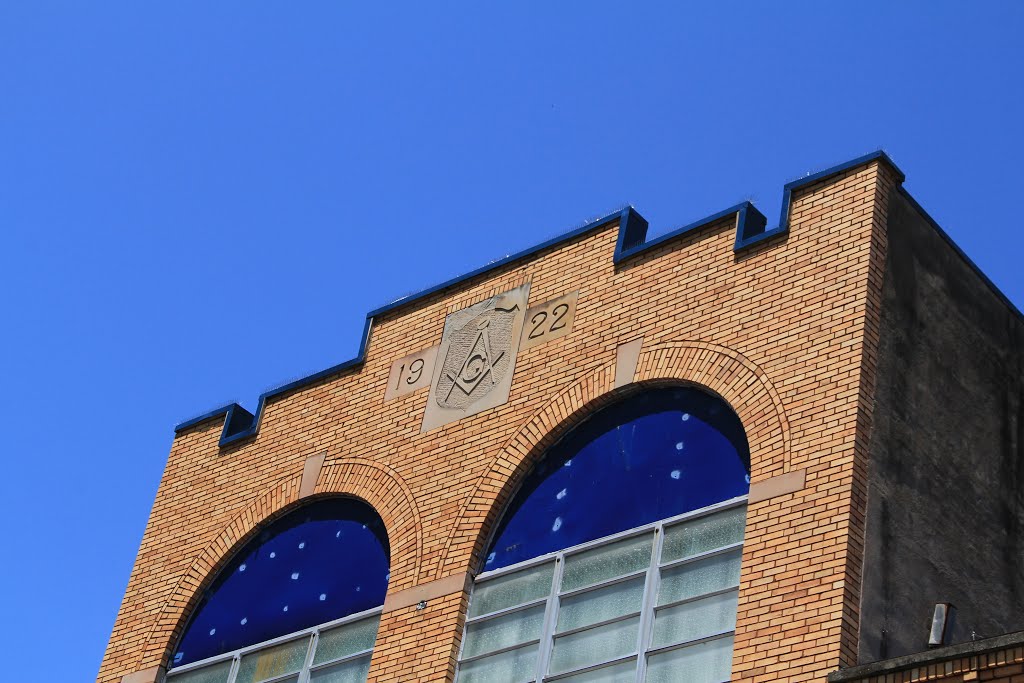 Zebulon Lodge Building Detail, Prestonsburg KY by John MacKinnon