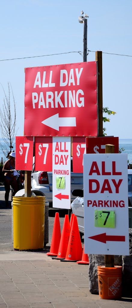 All day parking 7 bucks by Anthony 851