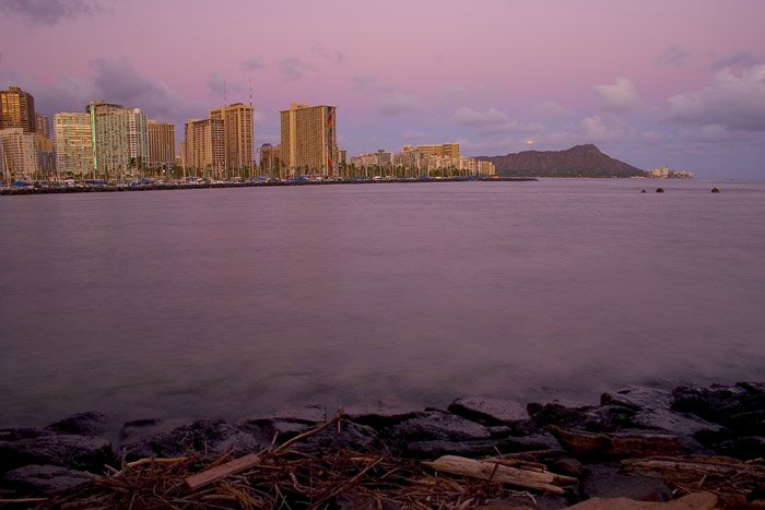 Magic Island Sunset, Honolulu by JPowell