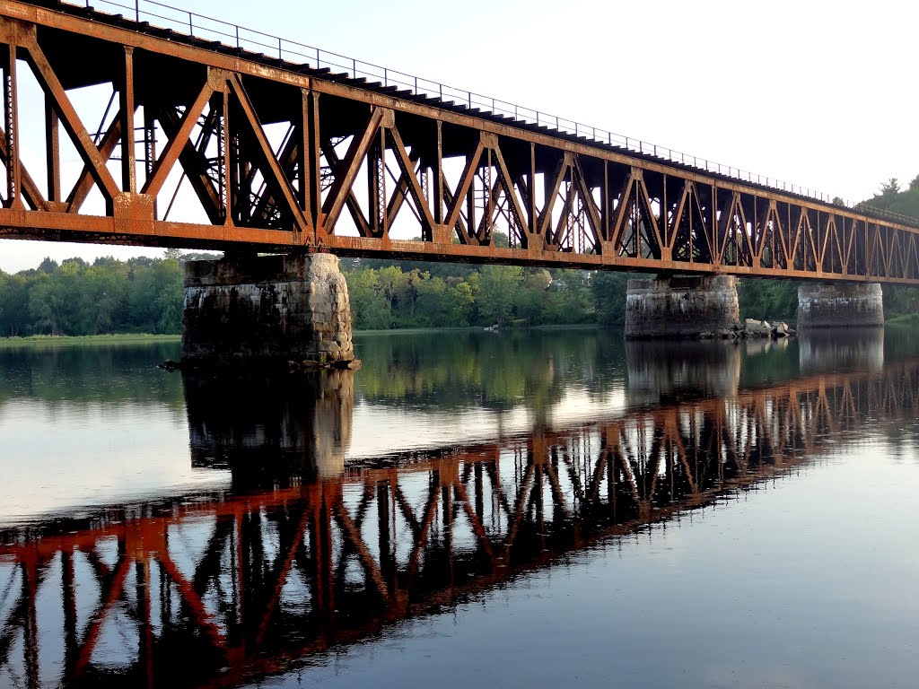 MERR - Androscoggin River Bridge, Brunswick-Topsham, Maine by Taoab