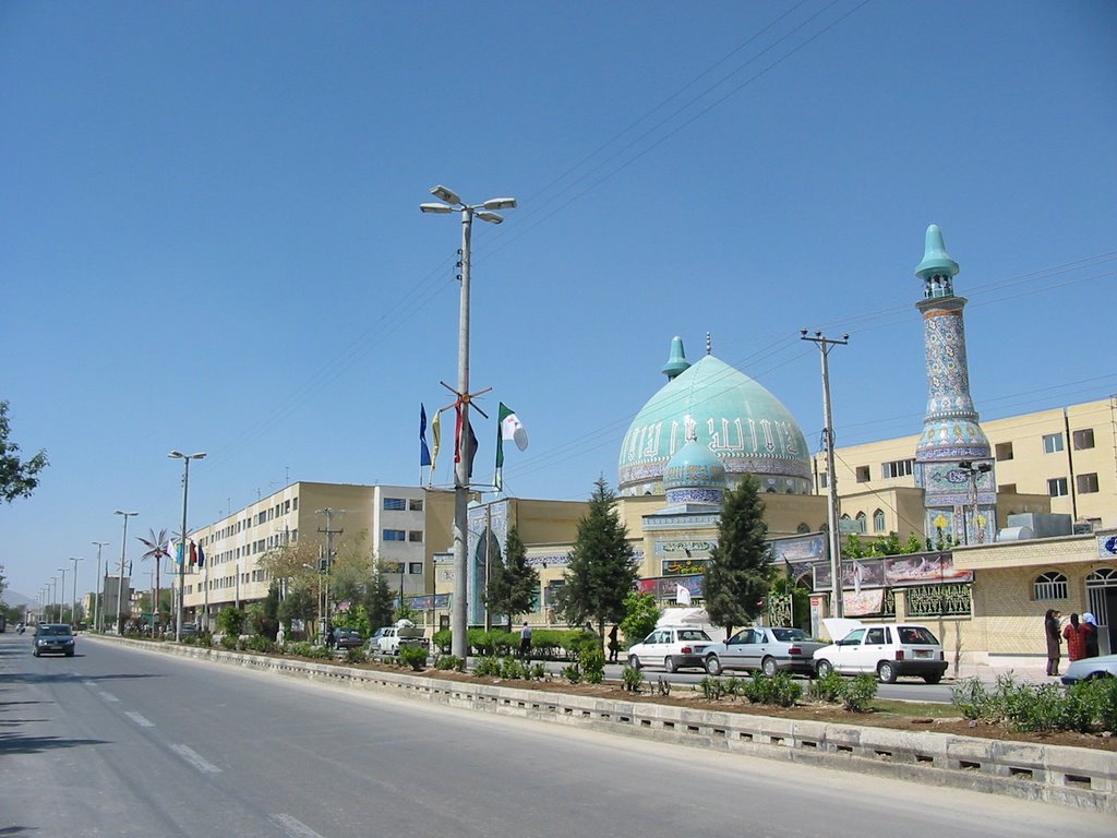 Kazerun Alzahra Mosque مسجد الزهرای کازرون - باغ آسیایی by Koorosh Parsian