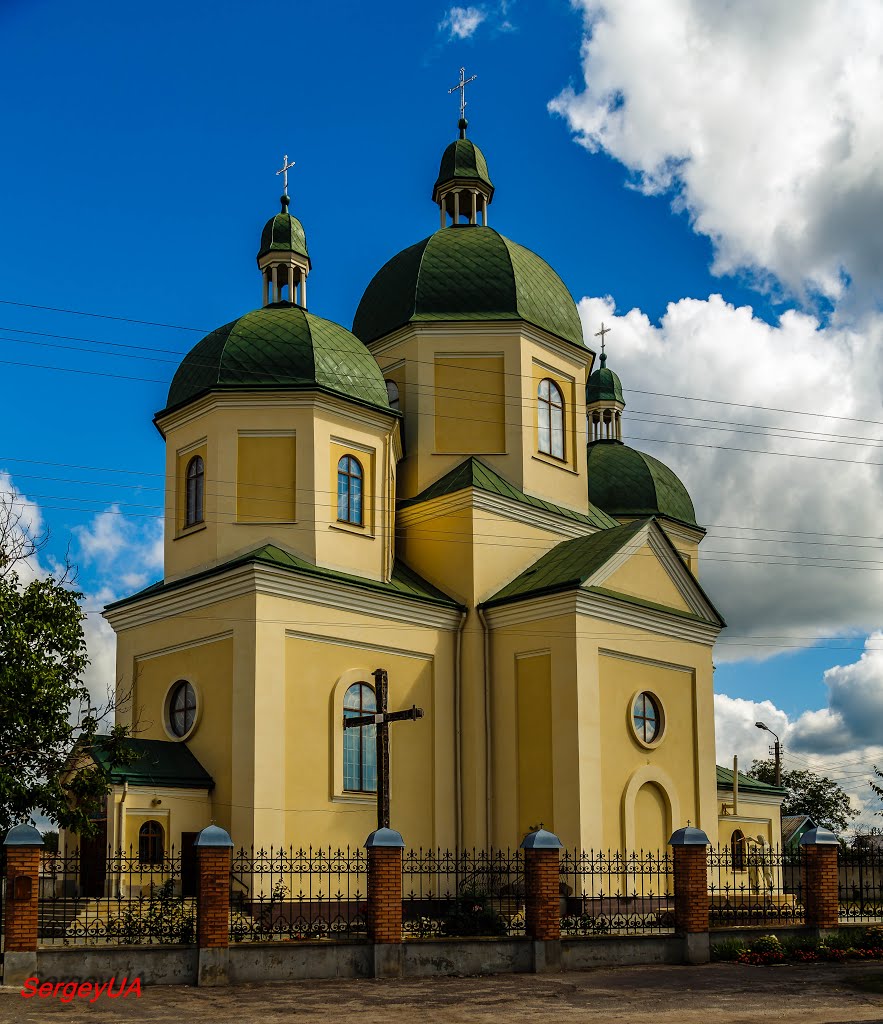 Храм Собору Пресвятої Богородиці і св. Теклі, 1995 р. by SergeyUA