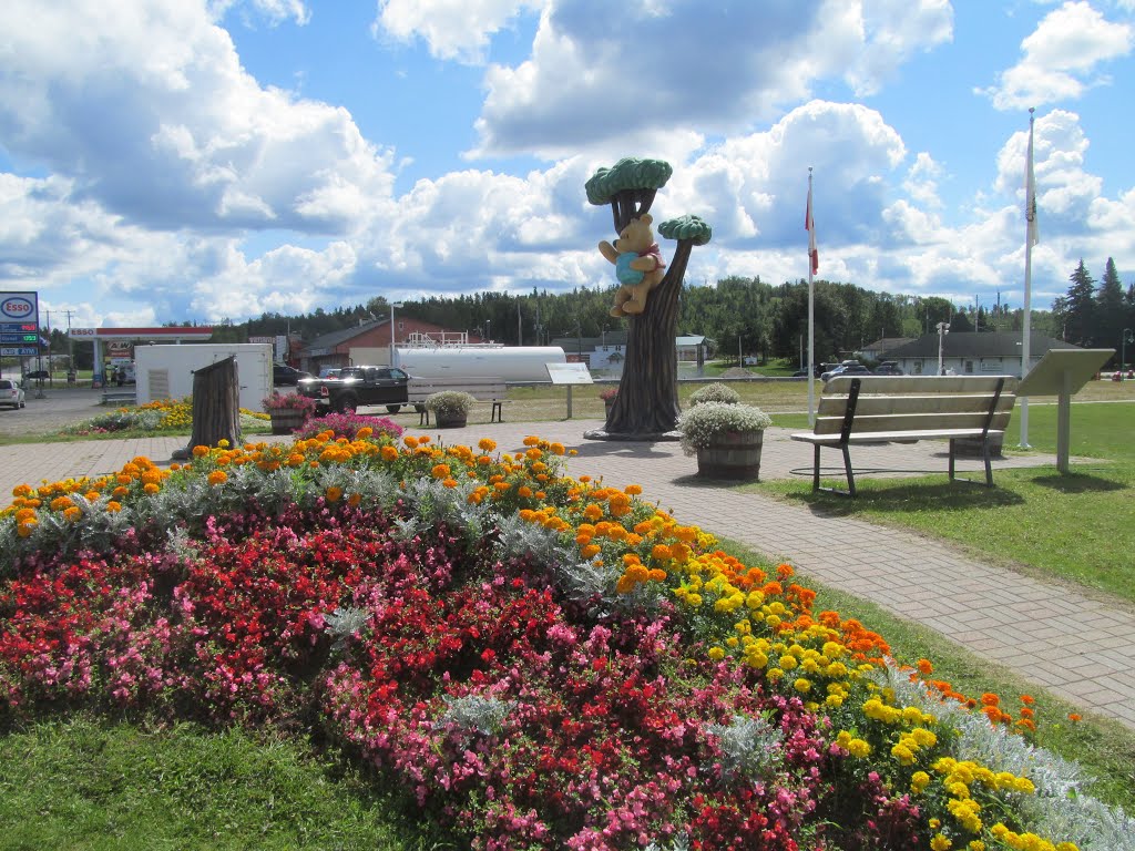 The Winnie The Pooh Monument And Gardens In White River ON Aug '13 by David Cure-Hryciuk