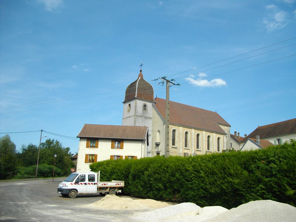 Eglise à Onans by Claudius B.