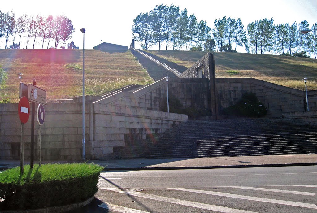 Santiago de Compostela - Parque de Carlomagno. by R.F.Rumbao