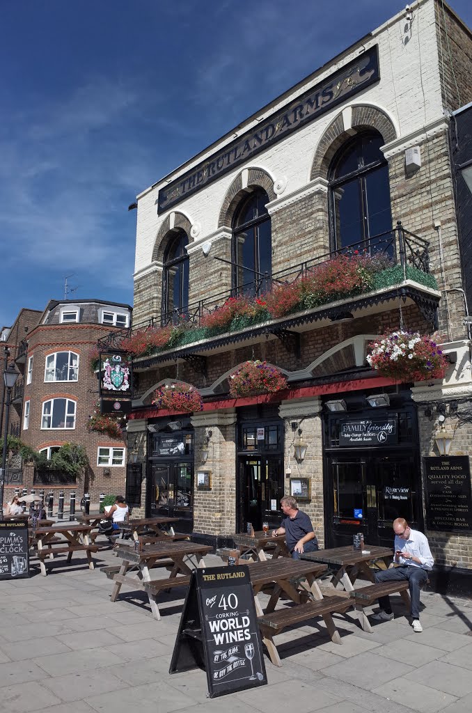 LONDON HAMMERSMITH RUTLAND ARMS PUBLIC HOUSE by Alan McFaden