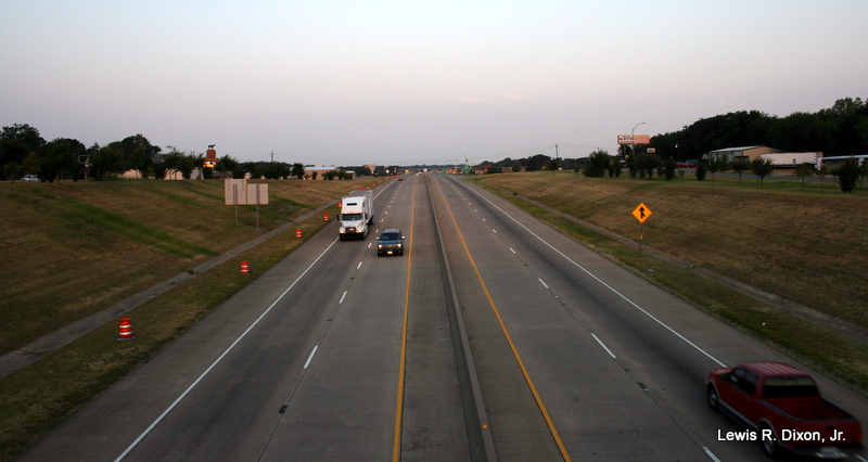 I-30 West from Broadway St. Overpass by Xonid1