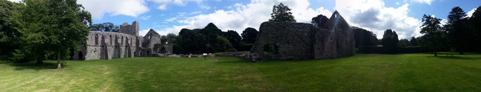 Panorama of Greyabbey Site by MoorsoP