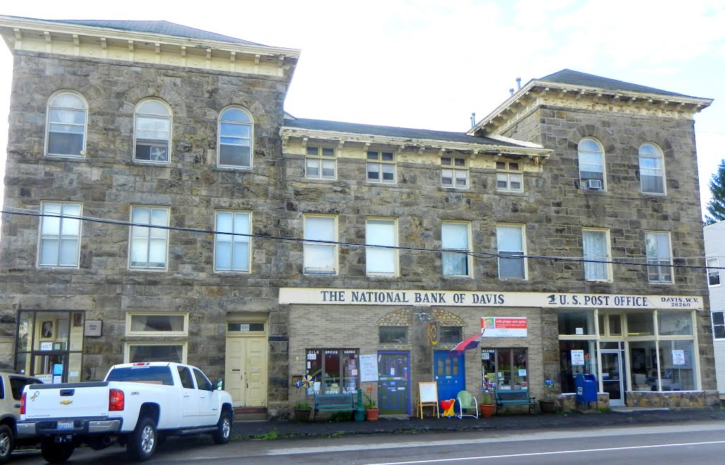 The National Bank of Davis building/Davis Post Office, 421 William Avenue, Davis, WV, circa 1892 by Midnight Rider