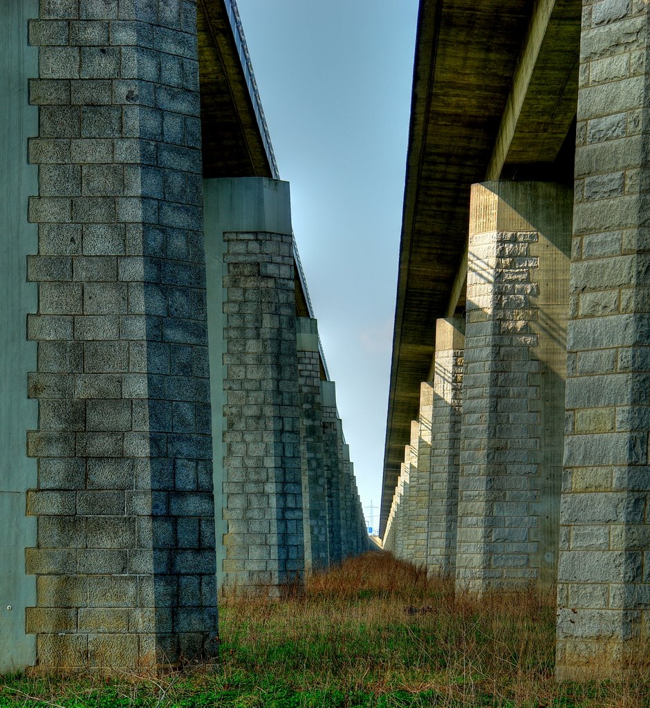 A2 Elbbrücke by augenzeuge