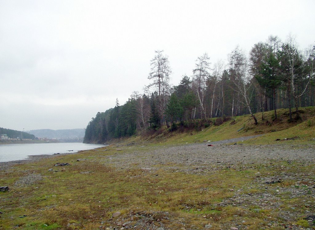 View from the Manskiy Plyos by Alexandr Pivovarov