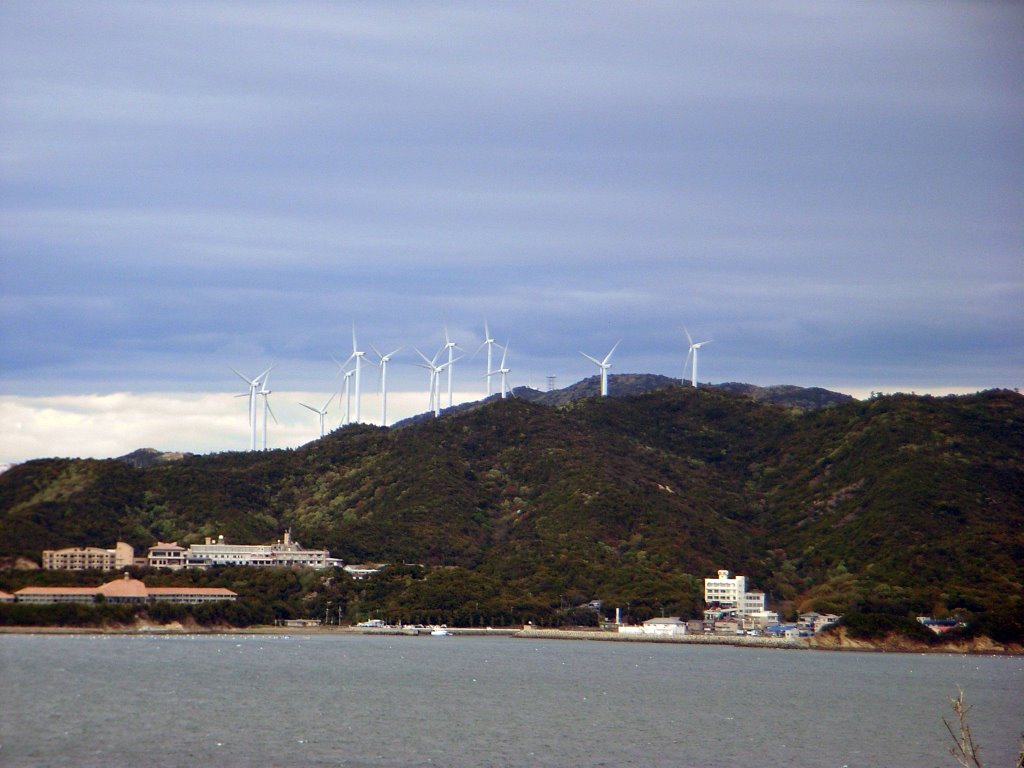 Seidan Windfarm (2008Apr)　西淡ウィンドファーム by higefujimoto