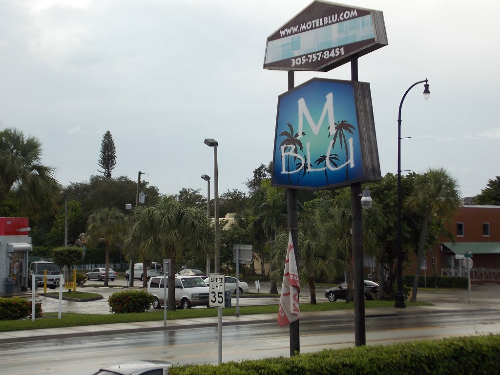 View from Motel Blu in Miami by Purzel89