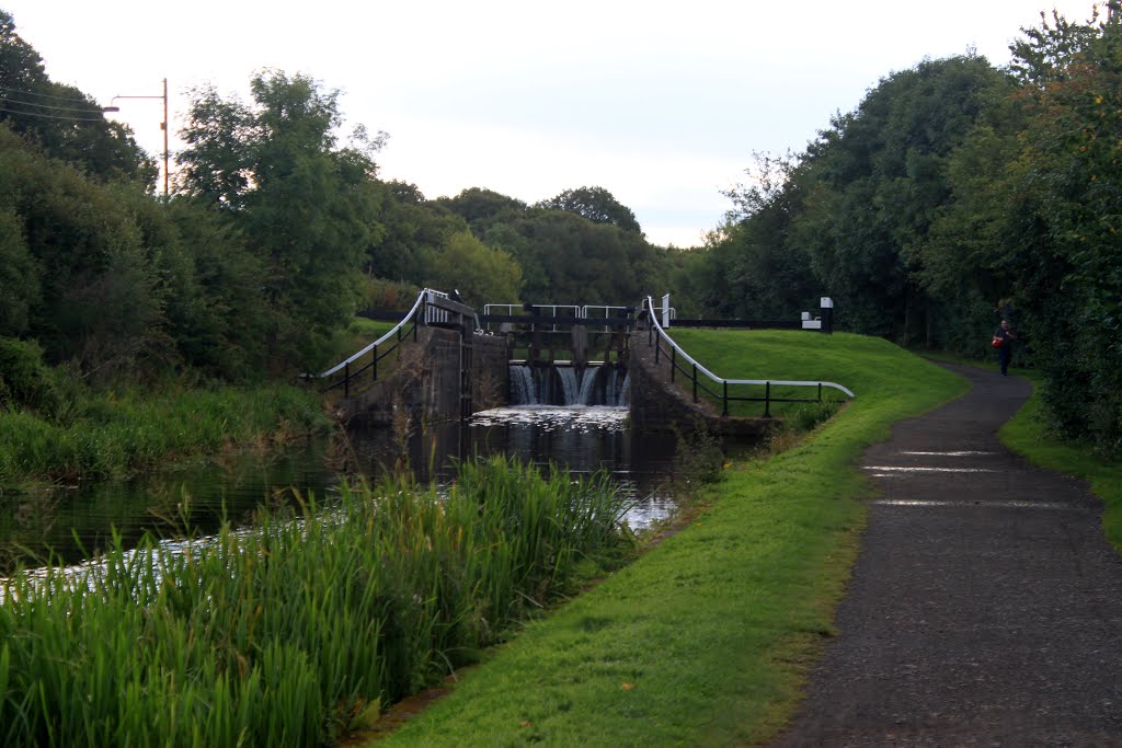 Forth & Clyde Canal from Lock 27 by Frank Macpherson