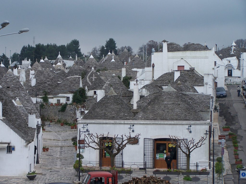 Alberobello - La Vista dei trulli by Konstantin Mitroshen…