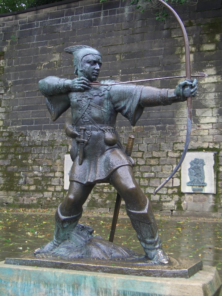 Robin Hood, Nottingham, GB by Winfried Schiffel