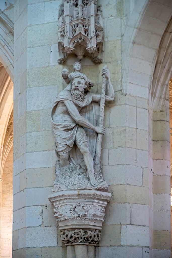 Sculpture Abbatiale de Saint-Riquier by Berpiet