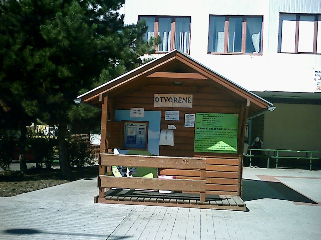 Mliečny Automat v Lučenci / Milk Vending in Lučenci by Denis Ondriškovič