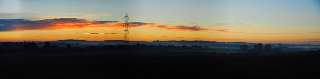 The start of the day, over Thurnscoe, South Yorkshire by jimyorkred