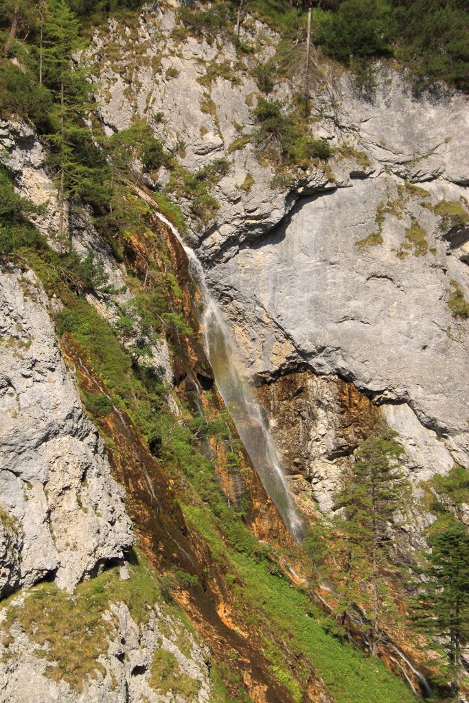 Vízesés, Silberkarklamm, Látvány a Hias klettersteigről. by Nemeth Otto