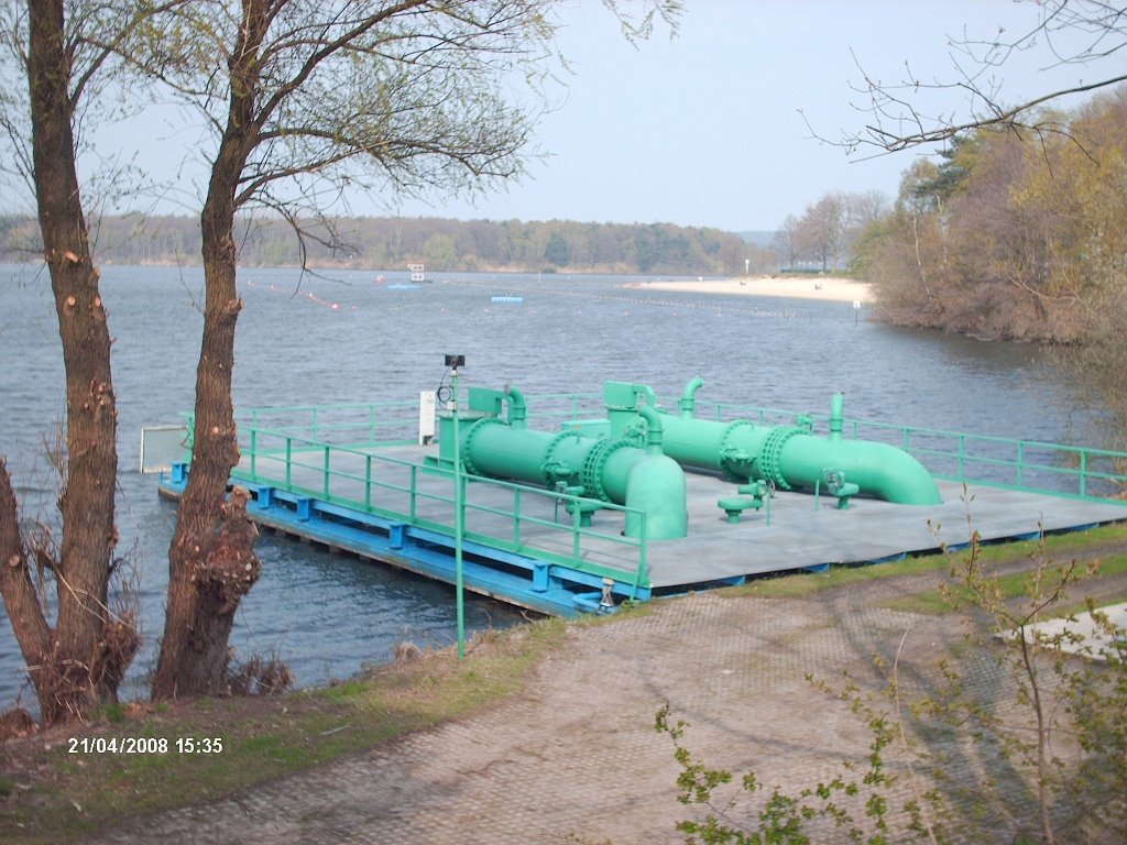 H©) April 2008 / Haltern am See - Blick auf den Strand und Pumpanlage by Hannes Th.