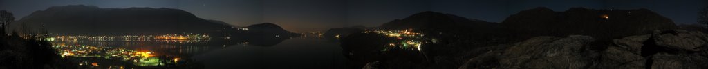 Lago d'Orta e dintorni - notte by Dacquino Daniele