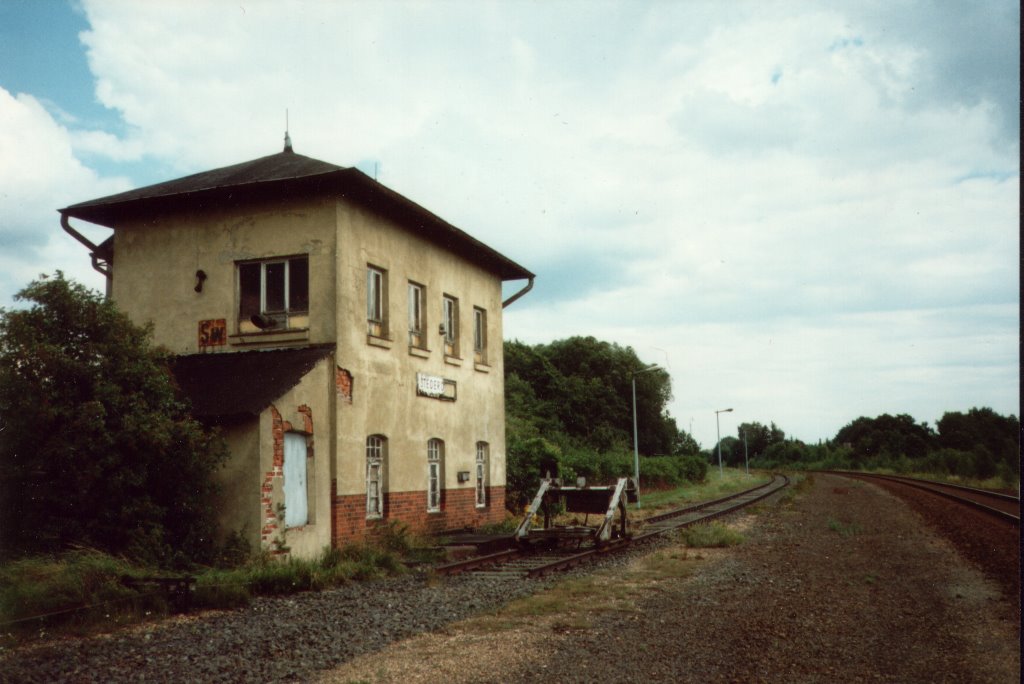 Bahnposten 99 bei Stederdorf - 1996 by gehrminator