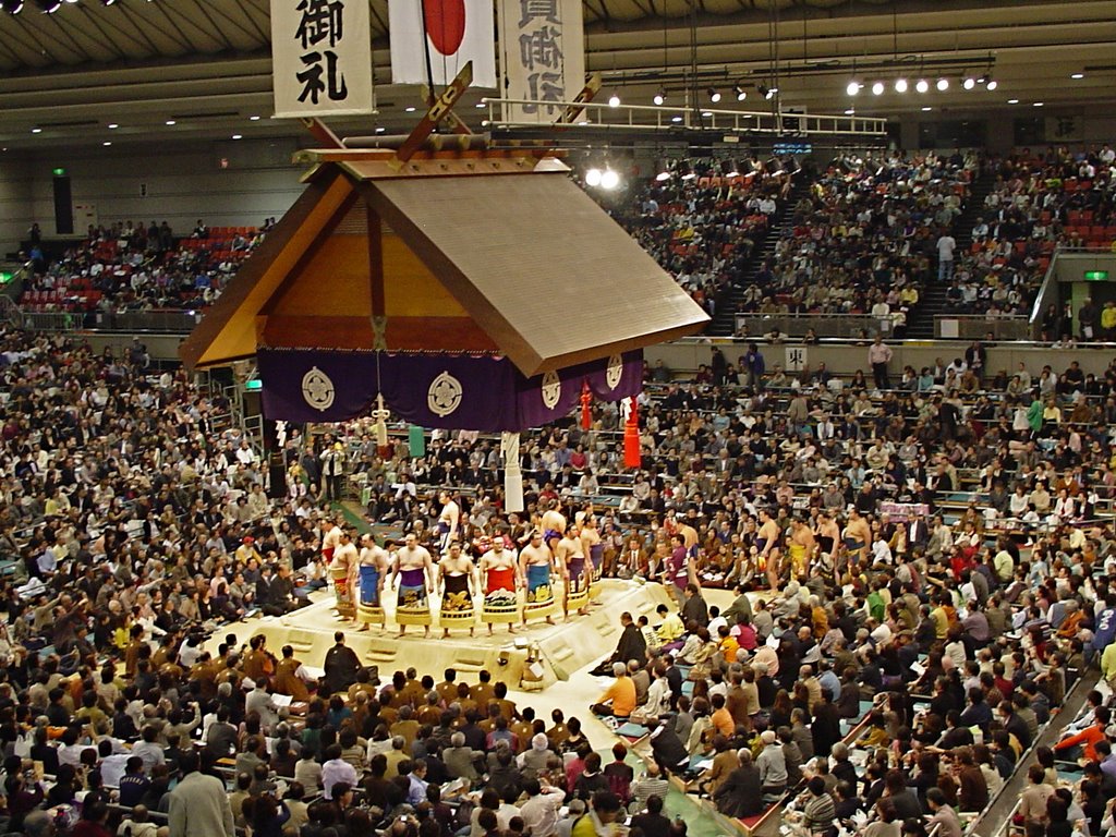 Sumo Basho, Osaka, Spring 2008 by sydworth