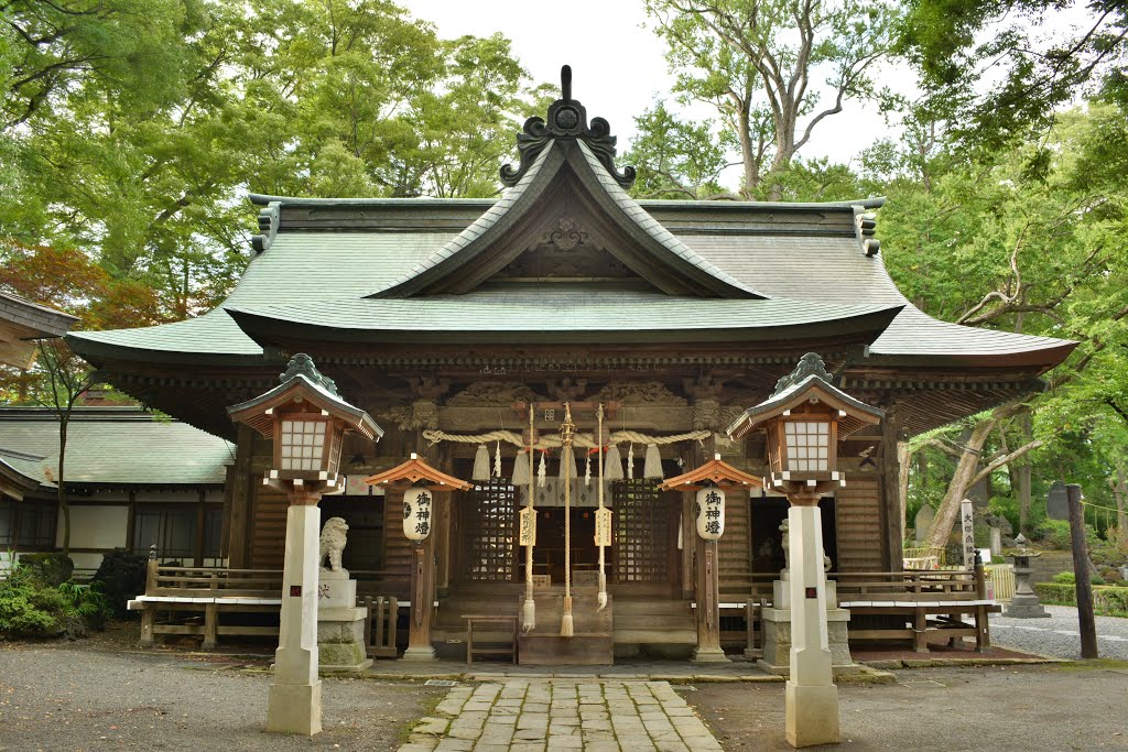 小室浅間神社　拝殿　OmuroSengen shinto shrine by nkmroioikkkz