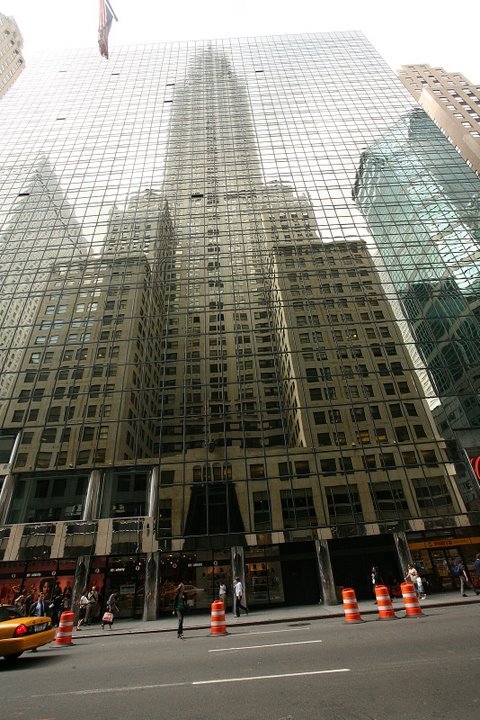 Chysler Building Reflection, New York, NY by nikosey