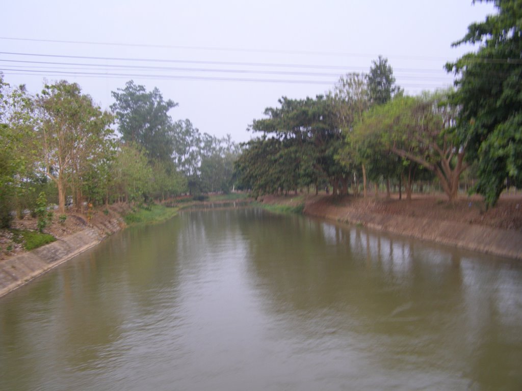 VIEW DAM BAN RUNG DAENG by CHAMRAT CHAROENKHET